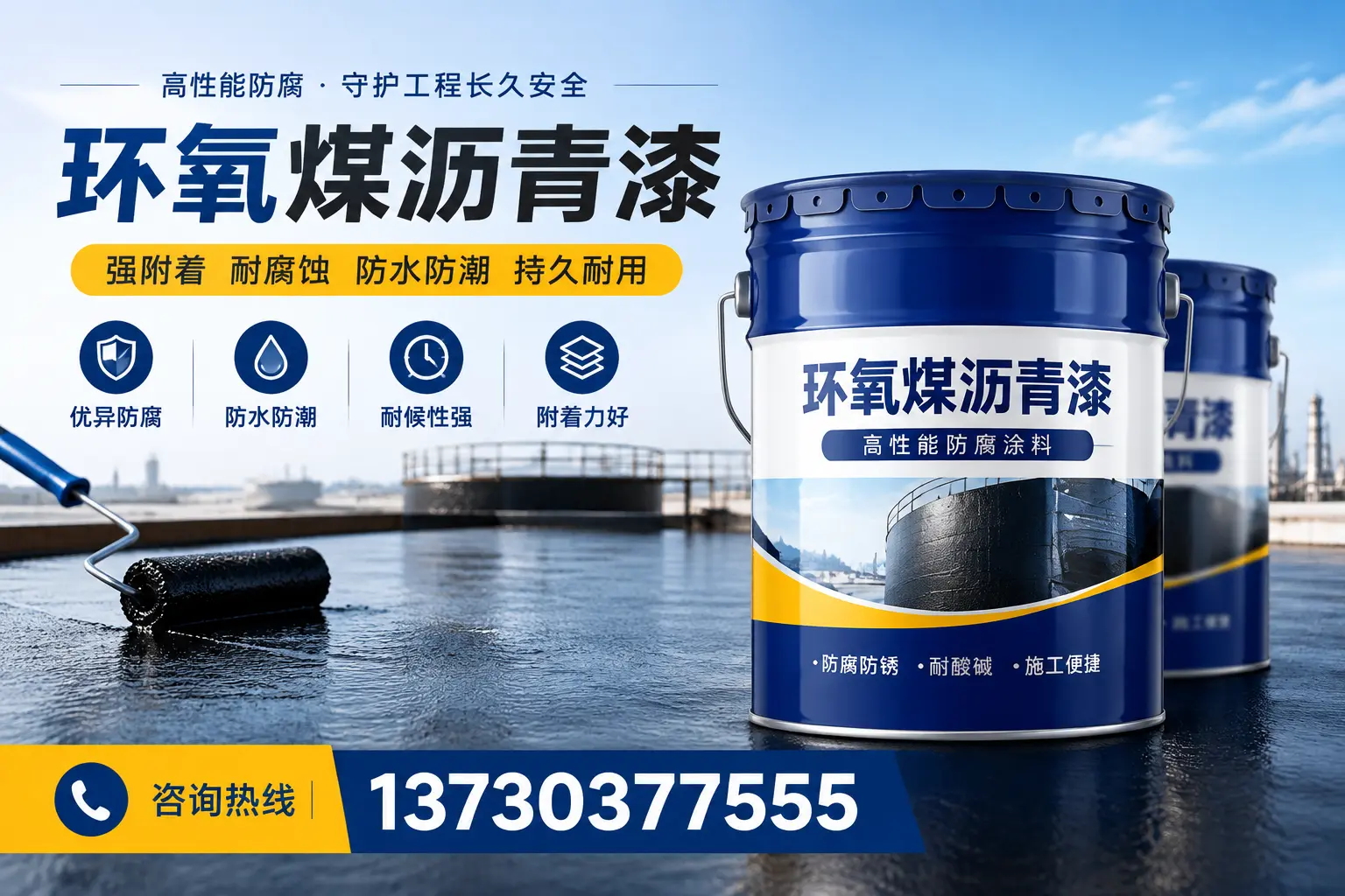 如何判断环氧煤沥青漆的质量?三沙消费者指南
